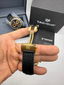 TAG Heuer Carrera Chronograph Aço/Dourado 39mm - Dourado -
