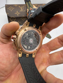 Roger Dubuis Excalibur Spider Flyback Chronograph 45mm - Aço/OxBlackRose