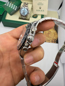 Rolex Daytona Oyster Aço 40mm - Mostrador Cinza - CLONE