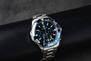 Tag Heuer Aquarecer Aço 43mm, Mostrador Azul, Bezel Rotativo Azul