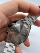 Tag Heuer F1 Cronometro 44mm Aço Mostrador Preto Luneta Preta