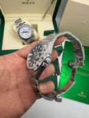 Rolex Explorer II  Oyster, 42 mm, Oystersteel - Mostrador Preto - CLONE