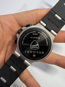 Bvlgari Aluminium Titanium DUCATI 41mm - Aço - Mostrador Amarelo