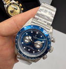 Tudor Black Bay Chrono Aço 41mm, Mostrador Azul - Oyster