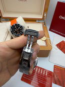 Omega Seamaster Co-Axial 40mm Mostrador Preto