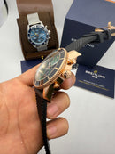 Breitling Superocean Crono Aço 44mm Pulseira Borracha