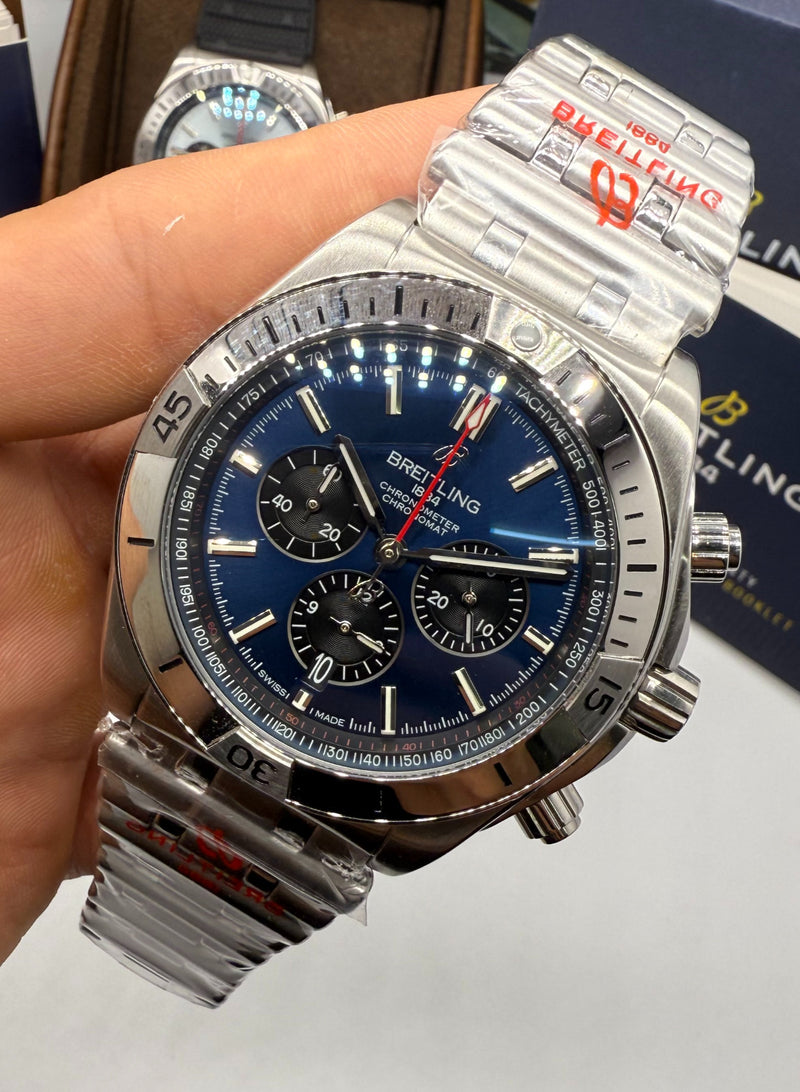 Breitling Super Chronomat Aço 44mm Pulseira Aço