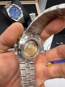 Vacheron Constantin Overseas Crono Aço 41mm, Mostrador Marrom