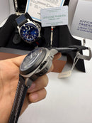 Panerai Luminor Marina 44mm Aço Mostrador Preto Gradiente Pulseira Nylon