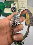Rolex Daytona Oyster Aço 40mm - Mostrador Azul Glacial - CLONE