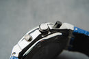 Audemars Piguet Royal Oak Offshore 42mm Mostrador Azul Bezel Aço