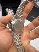 Tudor Black Bay Chrono Caixa de 41 mm em aço Bracelete em Aço - CLONE