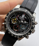 Rolex Daytona La Montoya Aço 40mm - Mostrador Preto -Pulseira OysterFlex