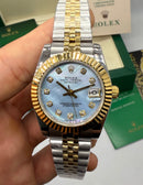Rolex Date-Just 31mm Aço/Dourado Pulseira Jubilee