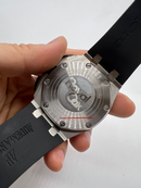 Audemars Piguet Royal Oak Offshore 44mm Mostrador Branc Bezel Aço
