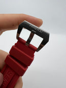 Panerai Luminor Marina 44mm Aço Mostrador Preto Pulseira Borracha