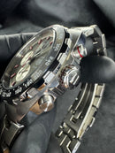 Tag Heuer F1 SENNA Calibre 16, 43mm Aço, Mostrador Cinza Bezel, Fixo