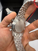 Tudor Black Bay Chrono Caixa de 41 mm em aço Bracelete em Aço - CLONE