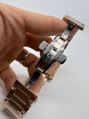 Cartier Relógio Tank Française Aço/Rose 39mm