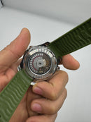 Omega Seamaster Co-Axial 40mm Mostrador Verde