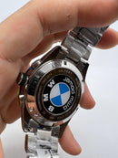 TAG Heuer Carrera BMW Aço 43mm Mostrador Branco
