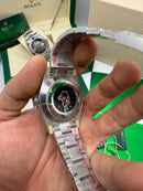 Rolex Datejust Oyster, 41mm, Oystersteel, Mostrador Azul - CLONE