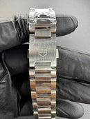 Tag Heuer Carrera Aço 43mm, Mostrador Preto