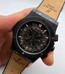 Hublot Classic Chrono OxiBlack 45mm Mostrador Preto