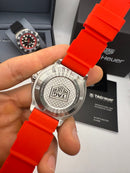 TAG Heuer F1 Solargraph 38mm Vermelho - Pulseira Borracha -