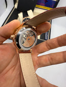Vacheron Constantin Traditionnelle Turbilhão Excellence Rose Mostrador Branco