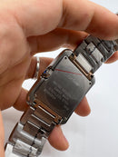 Cartier Relógio Tank Française Aço/Rose 39mm