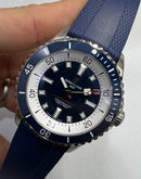 Breitling SuperOcean Aço 42mm Pulseira Borracha