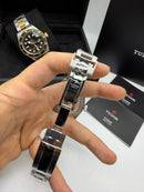 Tudor Black Bay 43mm Aço - Mostrador Prata