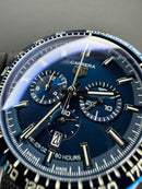 Tag Heuer Carrera Aço 43mm, Mostrador Azul, Puls. Lona