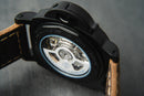 Panerai Luminor GMT 44 mm Aço Oxiblack Mostrador Preto