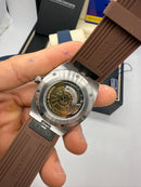 Vacheron Constantin Overseas Aço 40mm, Mostrador Marrom