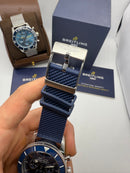 Breitling Superocean Crono Aço 44mm Pulseira Borracha