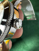 Breitling Superocean Aço 44mm Mostrador Prata Bisel Preto