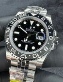 Rolex GMT-Master ll 40mm, Aço, Bruce Wayne, Pulseira Jubilee - CLONE