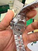 Rolex Daytona 40mm Aço, Mostrador Preto