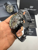 TAG Heuer F1 SENNA Tribute Edition - Cálibre 16 - 43mm, Aço/OxBlack