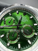 Rolex Daytona 40mm Aço, Mostrador verde
