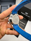 TAG Heuer Aquarecer 300, 43mm, Aço, Pulseira Borracha