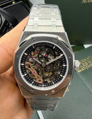 Audemars Piguet Royal Oak 41mm Esqueleto, Pulseira Aço