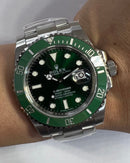 Rolex Submariner Date Aço Hulk, 40mm - CLONE