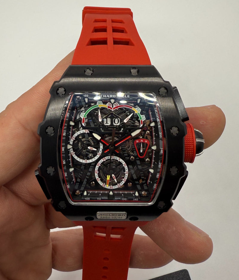 RICHARD MILLE RM 11-03 /003, 45mm Flyback Aço/OxBlack