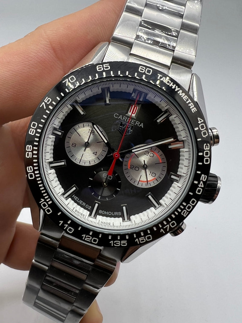 TAG Heuer F1 Cronometro 44mm Aço Mostrador Cinza