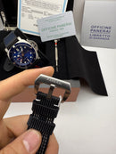 Panerai Luminor Luna Rossa Challenger 36 America's Cup Aço 44mm