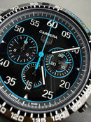 TAG Heuer Carrera Chronograph x Porsche, Aço 44mm Pulseira Lona