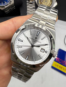 Vacheron Constantin Overseas Aço 40mm, Mostrador Prata